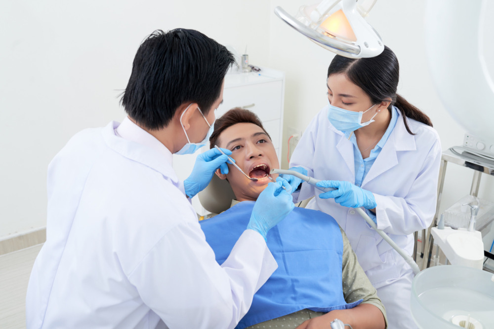 Regular check-ups for dental implants